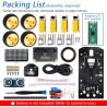 Freenove 4WD Car Kit for Raspberry Pi Pico (Included) (Compatible with Arduino IDE), Dot Matrix Expressions, Obstacle Avoidance,