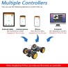 Freenove 4WD Car Kit for Raspberry Pi Pico W (Included) (Compatible with Arduino IDE), Dot Matrix Expressions, Obstacle Avoidanc