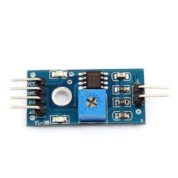 Hailege 5pcs LM393 Gouttes de pluie Capteur Météo Moniteur d’humidité Capteur Module de sensibilité à l’humidité Plaque nickelée