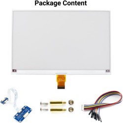 Waveshare 7.5inch e-paper display hat (b) module 800x480 resolution 3.3v e-ink electronic screen spi interface red noir white th
