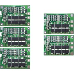 5 pcs 3S 40A 11.1V 12.6V 18650 placa de protección de batería de litio Con saldo BMS