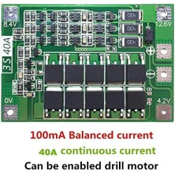 5 pcs 3S 40A 11.1V 12.6V 18650 placa de protección de batería de litio Con saldo BMS