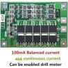 5 pcs 3S 40A 11.1V 12.6V 18650 placa de protección de batería de litio Con saldo BMS