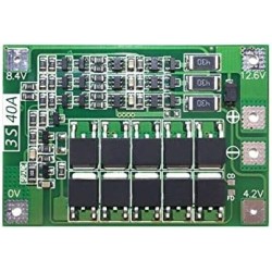 5 pcs 3S 40A 11.1V 12.6V 18650 placa de protección de batería de litio Con saldo BMS