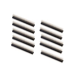 5 pièces détachables 0,1 "Bande 2x20 Broches Double en-tête mâle pour Raspberry Pi Zero GPIO