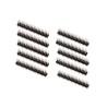 5 pièces détachables 0,1 "Bande 2x20 Broches Double en-tête mâle pour Raspberry Pi Zero GPIO