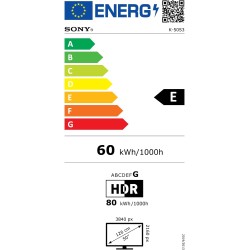 Sony BRAVIA 3 Direct LED 50’ | X-Balanced Speaker | Dolby Vision/Atmos | IMAX Enhanced | Google TV (2025) | Google Cast | Apple 