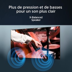 Sony TV Bravia KD-43X75WL : TV 4K Ultra HD LED | HDR | Google TV | Pack ECO | BRAVIA Core - Modèle 2023
