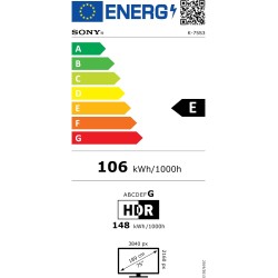 Sony BRAVIA 3 Direct LED 75’ | X-Balanced Speaker | Dolby Vision/Atmos | IMAX Enhanced | Google TV (2025) | Google Cast | Apple 