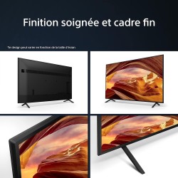 Sony Television Bravia KD-65X75WL : 4K Ultra HD LED | HDR | Google | Pack ECO | BRAVIA Core - Design Signature Sony [Classe éner