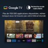 Sony Television Bravia KD-65X75WL : 4K Ultra HD LED | HDR | Google | Pack ECO | BRAVIA Core - Design Signature Sony [Classe éner