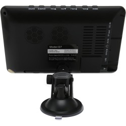 Téléviseur Portable 7 Pouces, Téléviseur Numérique LED 1080p pour Voiture, Téléviseur à Piles Rechargeables pour Regarder L'anal