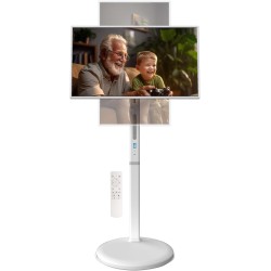 Écran nomade tactile connecté Full HD 32" avec support mobile et batterie [auvisio]