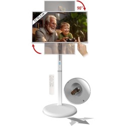 Écran nomade tactile connecté Full HD 32" avec support mobile et batterie [auvisio]