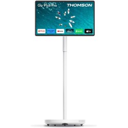 Thomson 27 pouces (69 cm) go plus pro, android portable, fhd (1920 × 1080), commande vocale, bleutooth 5.2, wifi, fonction hotsp