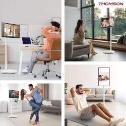 Thomson 27 pouces (69 cm) go plus pro, android portable, fhd (1920 × 1080), commande vocale, bleutooth 5.2, wifi, fonction hotsp