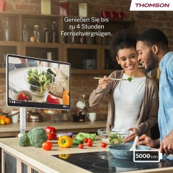 Thomson 27 pouces (69 cm) go plus pro, android portable, fhd (1920 × 1080), commande vocale, bleutooth 5.2, wifi, fonction hotsp