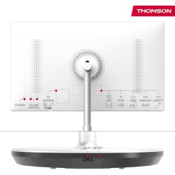 Thomson go tv 32 pouces (81 cm), téléviseur android portable – hd ready (1366x768), commande vocale, netflix, disney,google,bleu