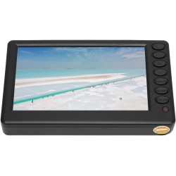 KIMISS Mini Téléviseur Portable 5 Pouces - Conforme ISDB T - TV Numérique de Poche Rechargeable 1080P - Fonction Radio FM - Pris