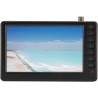 KIMISS Mini Téléviseur Portable 5 Pouces - Conforme ISDB T - TV Numérique de Poche Rechargeable 1080P - Fonction Radio FM - Pris