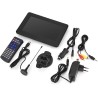 7 Pouces TV Portable, Mini TV LCD Numérique Analogique HD 1080P Lecteur de Télévision avec Batteries Rechargeables, pour Chambre