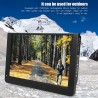 12 Pouces TV Portable,1080P 16: 9LED Mini-télévision Portable Lecteur de télévision numérique avec Chargeur de Voiture 12V pour 