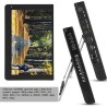 12 Pouces TV Portable,1080P 16: 9LED Mini-télévision Portable Lecteur de télévision numérique avec Chargeur de Voiture 12V pour 
