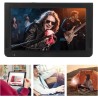Téléviseur Portable 10 Pouces 16:9 TFT LED 1080P Mini Téléviseur Portable Rechargeable avec Réception Forte, Support Pliable, Té