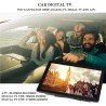 ASHATA Téléviseur Numérique pour Voiture LCD 14 Pouces,Mini-téléviseur Numérique HD 1080P avec 2 Haut-parleurs Stéréo,Téléviseur