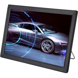 Téléviseur Portable 14 Pouces, 1080P HD TFT LED pour Voiture, écran LCD ATV/UHF/VHF avec Tuner TV Numérique, Prise en de L'enreg