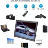 Téléviseur Portable 14 Pouces, 1080P HD TFT LED pour Voiture, écran LCD ATV/UHF/VHF avec Tuner TV Numérique, Prise en de L'enreg