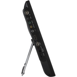Téléviseur Portable 14 Pouces, 1080P HD TFT LED pour Voiture, écran LCD ATV/UHF/VHF avec Tuner TV Numérique, Prise en de L'enreg