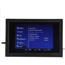 Portable Numérique 14 Pouces LED TV Rechargeable - Écran LCD, Enregistreur HD 1080P, Analogique/Numérique Avec Ports USB, HDMI, 