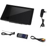 Portable Numérique 14 Pouces LED TV Rechargeable - Écran LCD, Enregistreur HD 1080P, Analogique/Numérique Avec Ports USB, HDMI, 