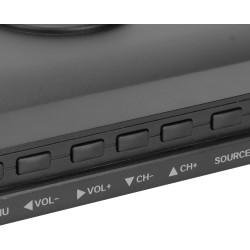 Téléviseur LED Portable HD TFT 16" 1080P Rechargeable avec HDMI, USB, Entrée/sortie AV, Emplacement pour Carte Mémoire, Radio FM