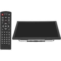 Téléviseur LED Portable HD TFT 16" 1080P Rechargeable avec HDMI, USB, Entrée/sortie AV, Emplacement pour Carte Mémoire, Radio FM