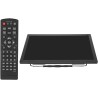 Téléviseur LED Portable HD TFT 16" 1080P Rechargeable avec HDMI, USB, Entrée/sortie AV, Emplacement pour Carte Mémoire, Radio FM