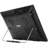 Mini Téléviseur Portable de 16 Pouces, Téléviseur de Voiture Ultra-mince HD 1080P TV Numérique pour les Voyages en Voiture des E