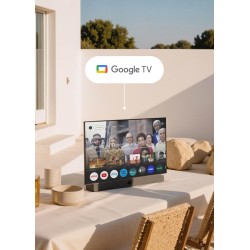Create / tv move studio/téléviseur smart tv 24' portable/avec batterie jusqu'à 3h, écran antireflet, contrôle vocal, haute défin