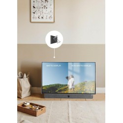 Create / tv move studio/téléviseur smart tv 24' portable/avec batterie jusqu'à 3h, écran antireflet, contrôle vocal, haute défin
