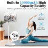 Téléviseur Portable 32 Pouces - écran Tactile 1080p sur roulettes avec Caméra 8 Mpx, Stockage 8 Go + 128 Go, Batterie 10 000 Mah