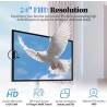 Téléviseur Portable 32 Pouces - écran Tactile 1080p sur roulettes avec Caméra 8 Mpx, Stockage 8 Go + 128 Go, Batterie 10 000 Mah