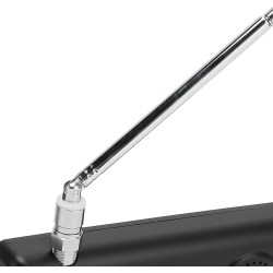 GOWENIC Téléviseur Portable 5 Pouces avec Support, Mini Télévision Numérique Rechargeable 1080p, Conforme ISDB T, pour la Pêche,