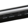 TV Portable 7 Pouces, écran LED TFT TV Numérique pour Voiture, Caravane, Camping, Lecteur Vidéo à Piles Rechargeables avec Téléc