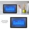 TV Portable 12 Pouces, Télévision Numérique ATSC Rechargeable 1080P TFT LED écran HDMI Lecteur Vidéo, Prise en HDMI, AV, USB, En