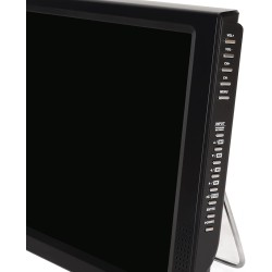 TV Portable 12 Pouces, Télévision Numérique ATSC Rechargeable 1080P TFT LED écran HDMI Lecteur Vidéo, Prise en HDMI, AV, USB, En