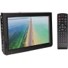 Téléviseur Portable 10 Pouces, Télévision Numérique à Batterie Rechargeable 1080p avec 2 Haut-parleurs, Port USB, Entrée AV, Pet