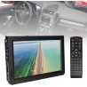 Téléviseur Portable 10 Pouces, Télévision Numérique à Batterie Rechargeable 1080p avec 2 Haut-parleurs, Port USB, Entrée AV, Pet