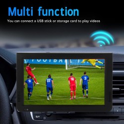 TV Portable 10 Pouces, écran LED TFT Couleur 1280 X 800, Lecteur Vidéo HDMI, Prise en de la Télévision Numérique VHF UHF, Convie