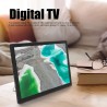 TV Numérique Portable 16 Pouces ATSC, Lecteur Vidéo HDMI avec Support, Kit de Télévision Numérique Haute Sensibilité, Vidéo 1080